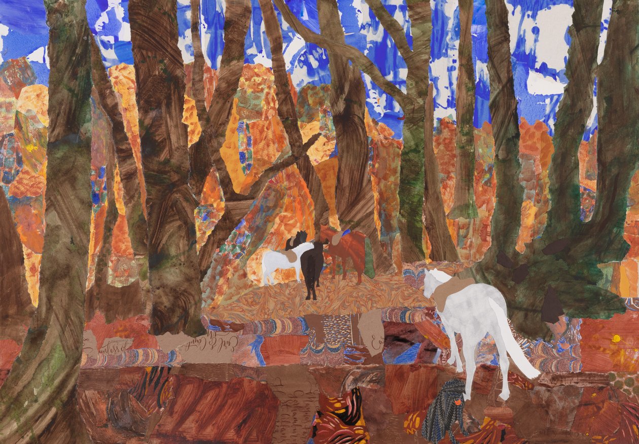 استراحة الركوب، 2020 (ملصقة) بواسطة 