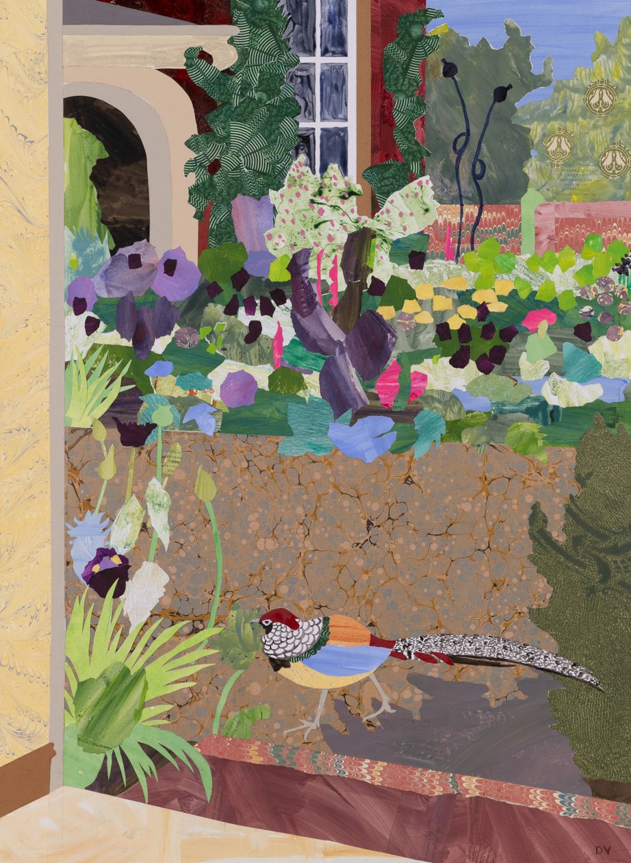 منظر من الاستوديو (ملصقة) بواسطة 