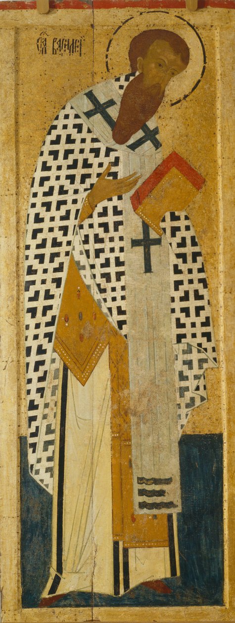 القديس باسيليوس العظيم من سلسلة الديسيس ، ج. 1502-1503 بواسطة ديونيسيوس