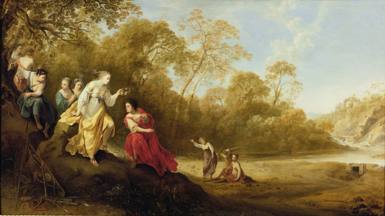 تتويج Mirtillo بواسطة Dirck van der Lisse