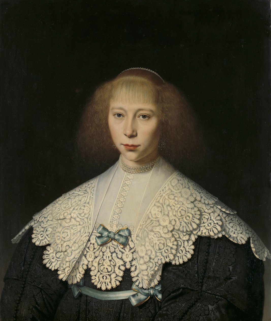 أجاثا جيلفينك (1617-38). الزوجة الأولى لفريدريك ديركس أليوين بواسطة ديرك ديركش. فان سانتفورت