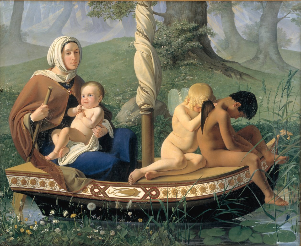 الطفولة. من سلسلة: The Four Ages of Man بواسطة ديتليف بلانك