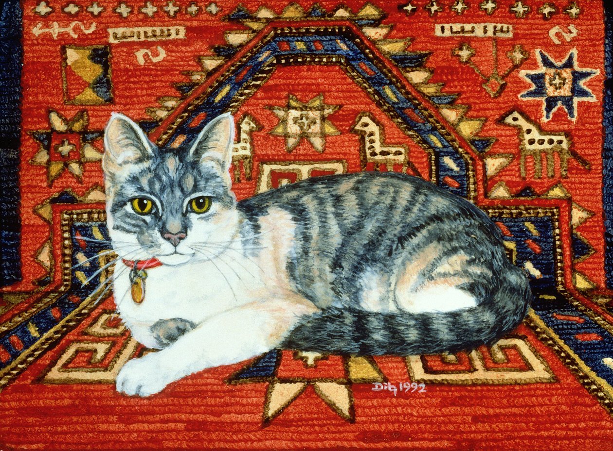 First Carpet-Cat-Patch ، 1992 بواسطة ديتز