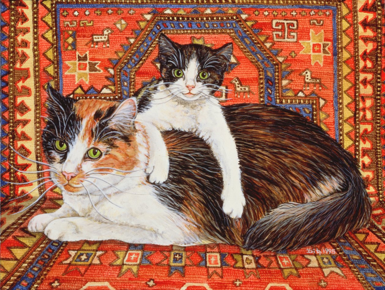 كيت كات كاربت ، 1995 (أكريليك على لوح) بواسطة ديتز