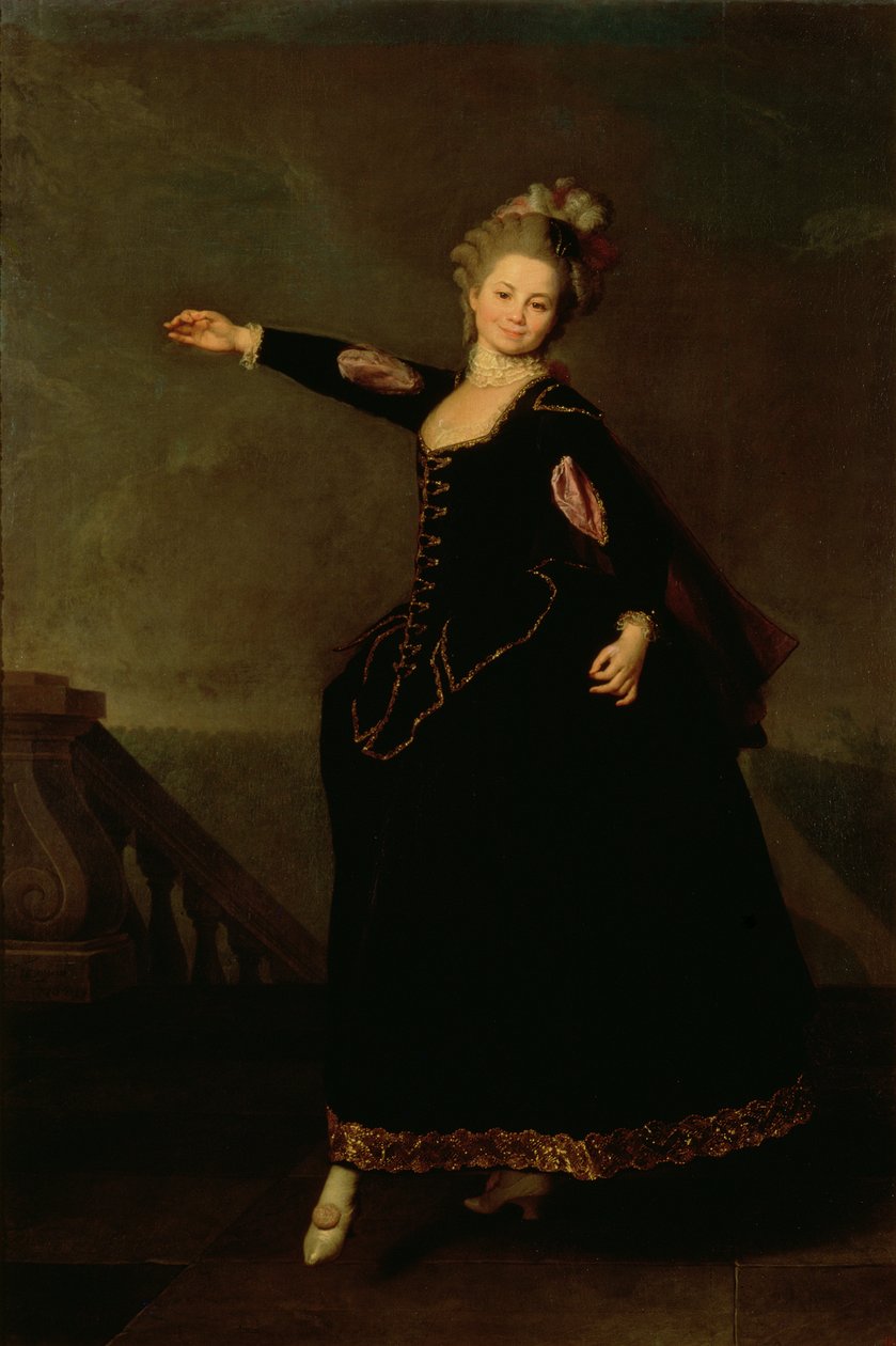صورة ناتاليا سيمينوفنا بورشوفا (1758-1843) 1776 بواسطة ديمتري غريغوريفيتش ليفيتسكي