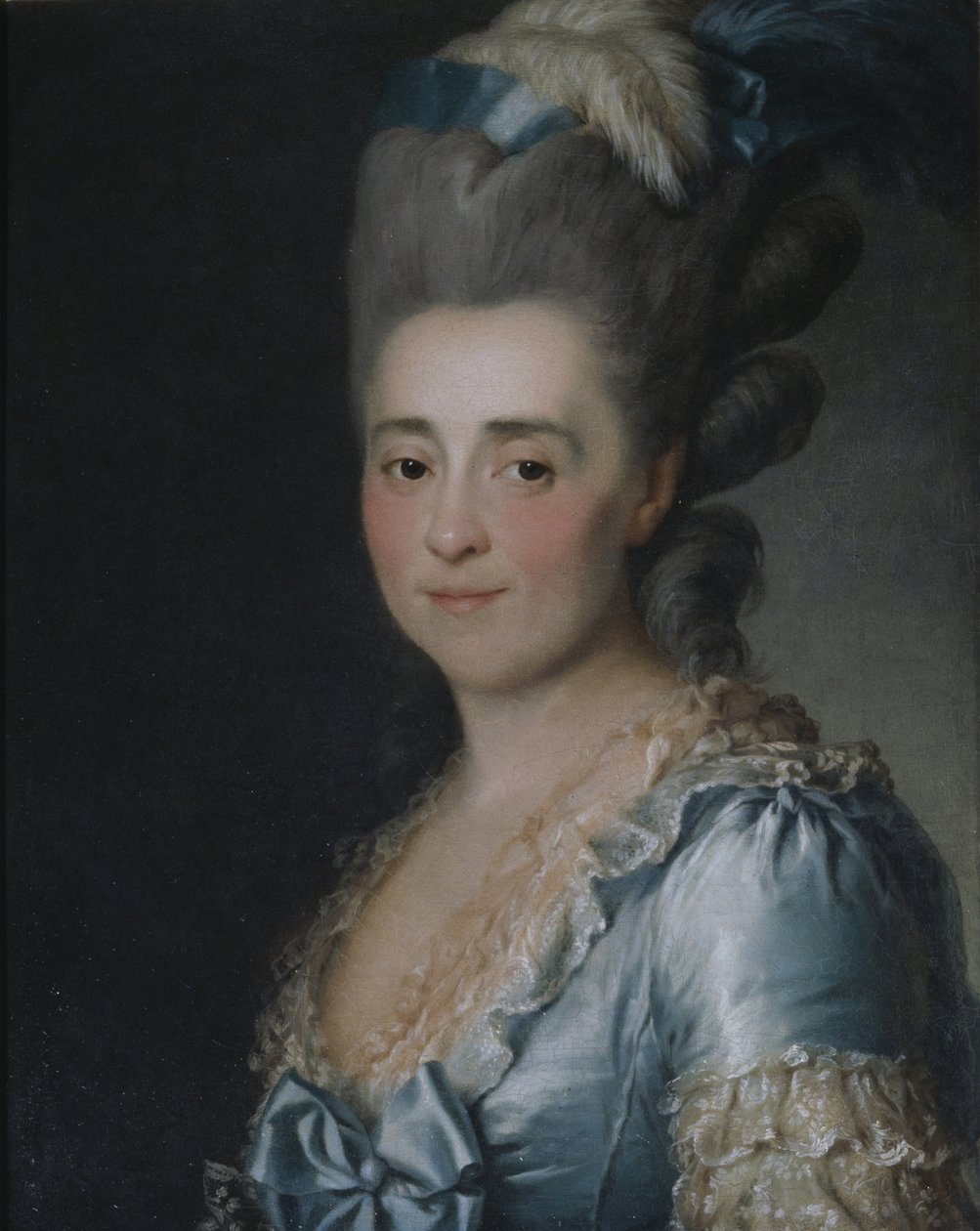 صورة ناتاليا إيفانوفنا ميلجونوفا ، 1779 بواسطة ديمتري غريغوريفيتش ليفيتسكي