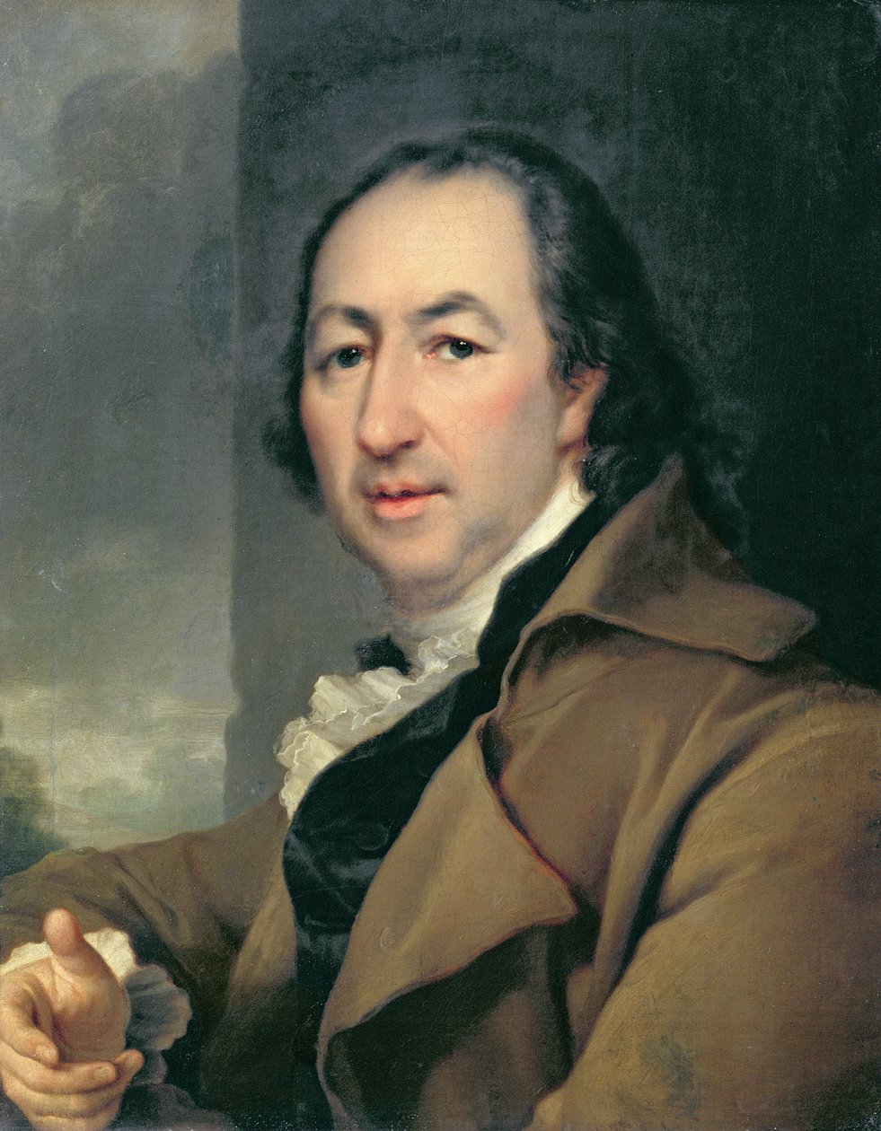 صورة الكاتب الروسي نيكولاي إيفانوفيتش نوفيكوف ، 1797 (1744-1818) بواسطة ديمتري غريغوريفيتش ليفيتسكي