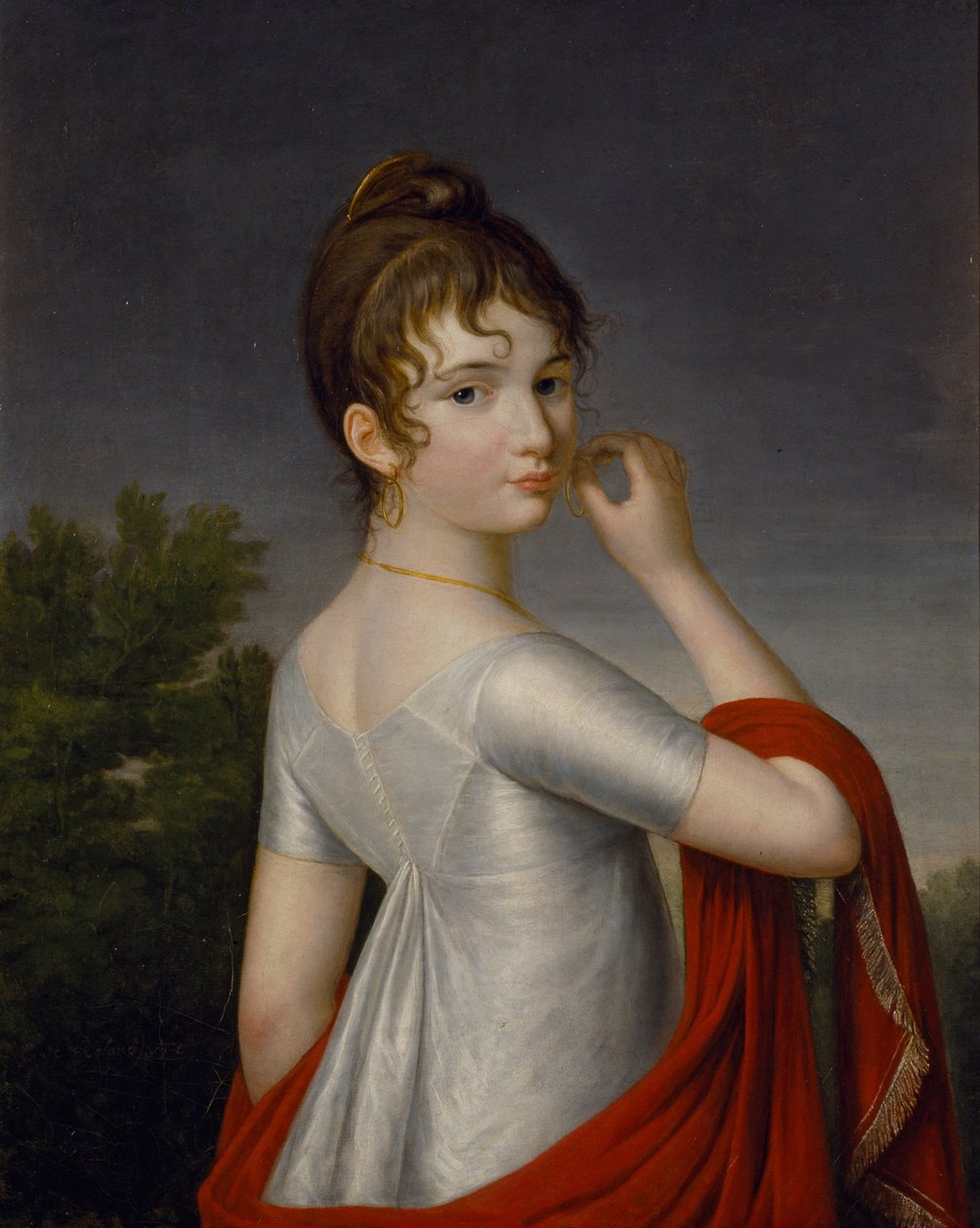 بورتريه ذاتي ، ج. 1810. بواسطة دولغوروكوفا