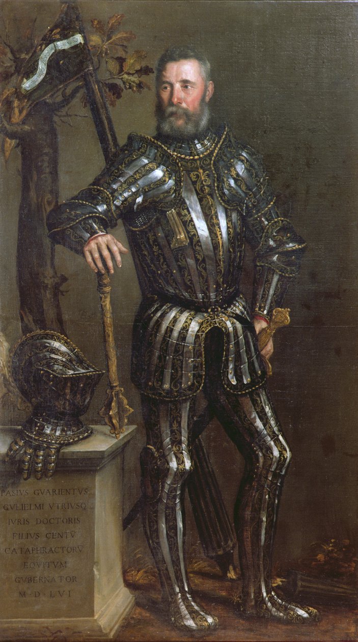 صورة لباز جوارينتي (1500 - 63) ، فارس البندقية ونبيلة بواسطة دومينيكو بروساسورسي
