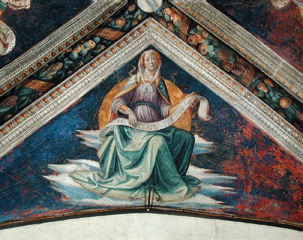 A Sibyl ، 1483-86 بواسطة دومينيكو غيرلاندايو