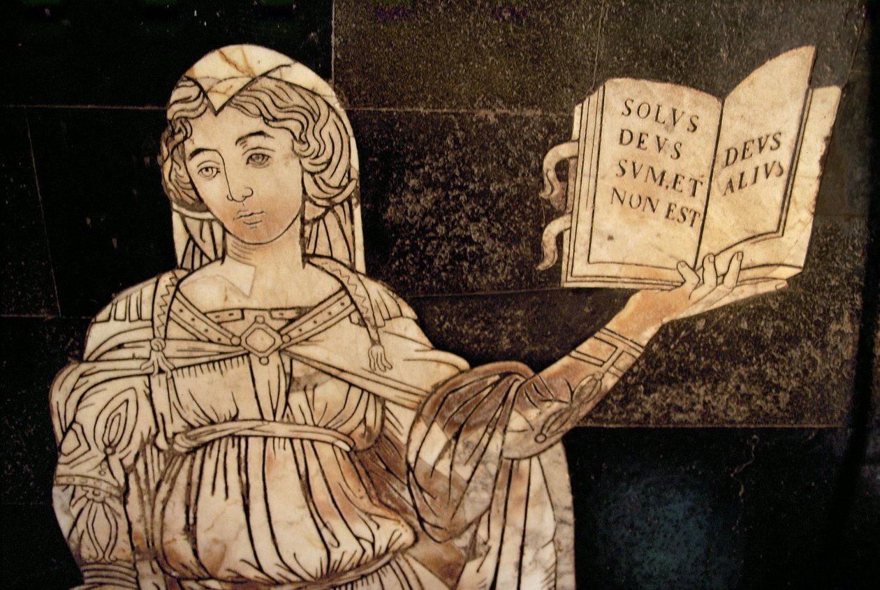 سيبيل (رخام) بواسطة دومينيكو بيكافومي