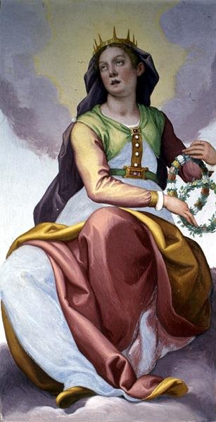 The Allegory of Fidelity (في الهواء الطلق) بواسطة دومينيكو كريستي باسينانو