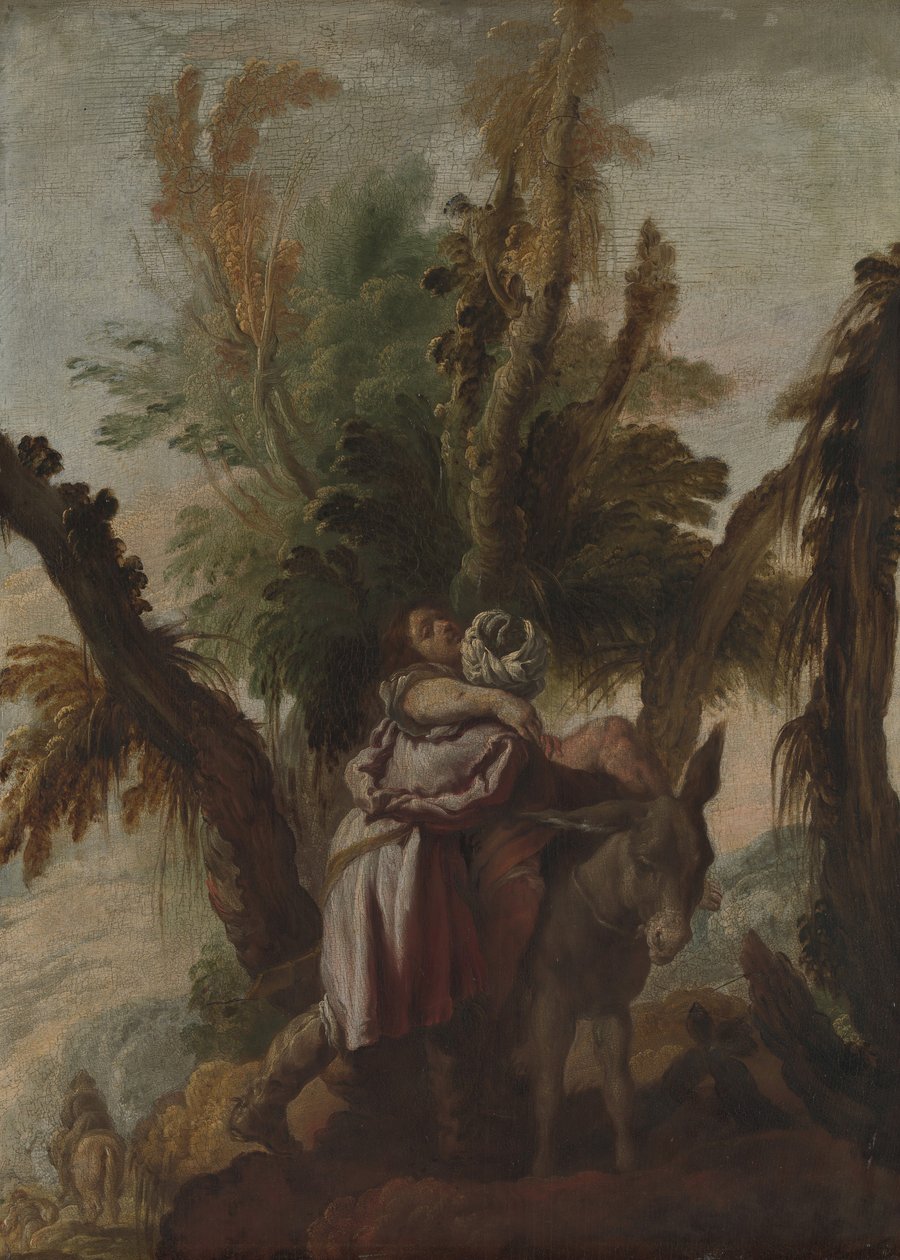 السامري الصالح ، كاليفورنيا. 1618-22. بواسطة دومينيكو فيتي أو فيتي