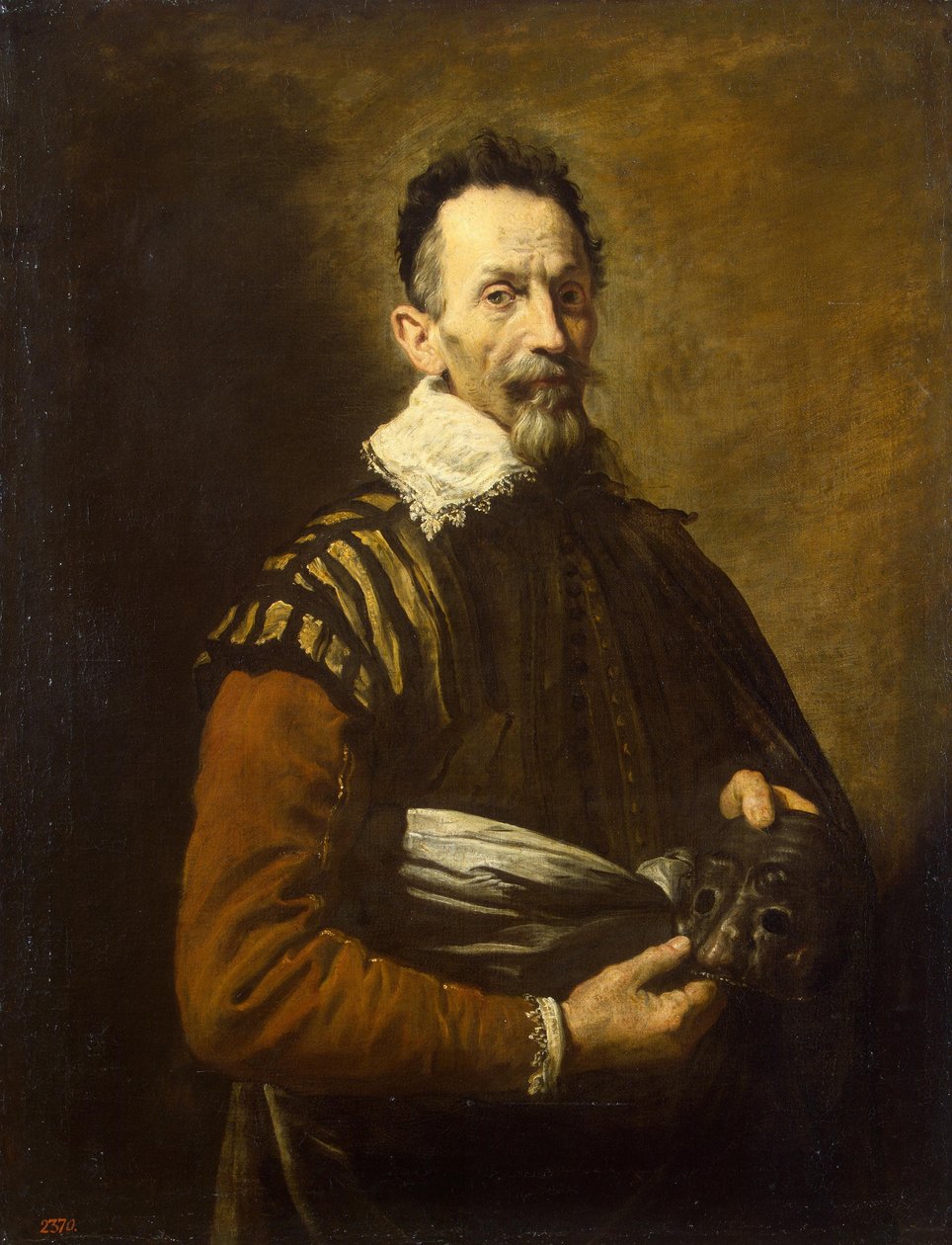 صورة لممثل ، 1620-1622 بواسطة دومينيكو فيتي أو فيتي