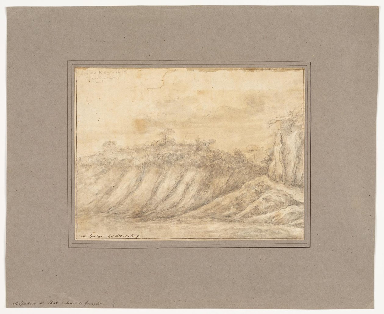 منظر من Solfatara di Pozzuoli ، نابولي. بواسطة دومينيكو جارجولو