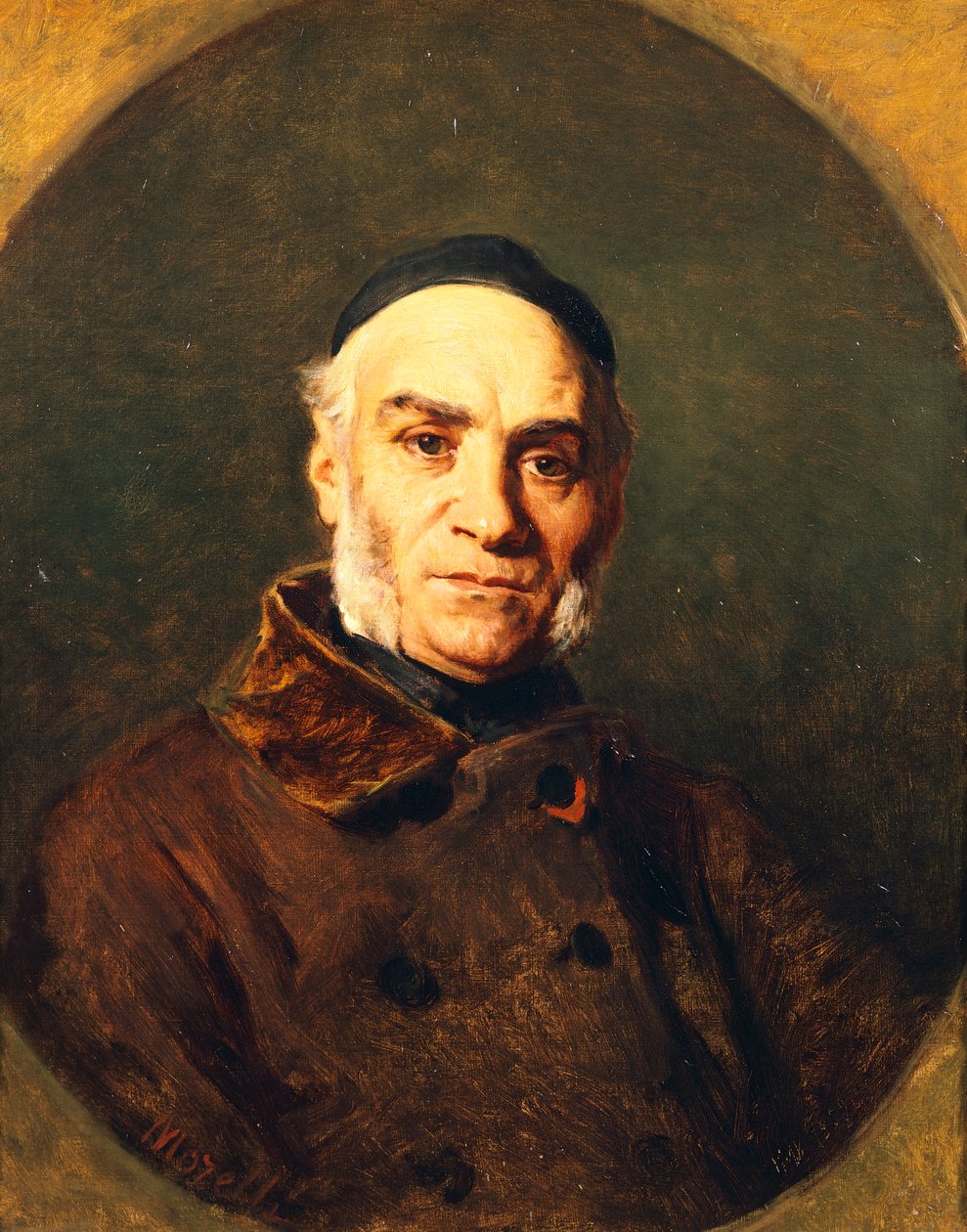 Portrait of Giacinto Gigante بواسطة دومينيكو موريلي