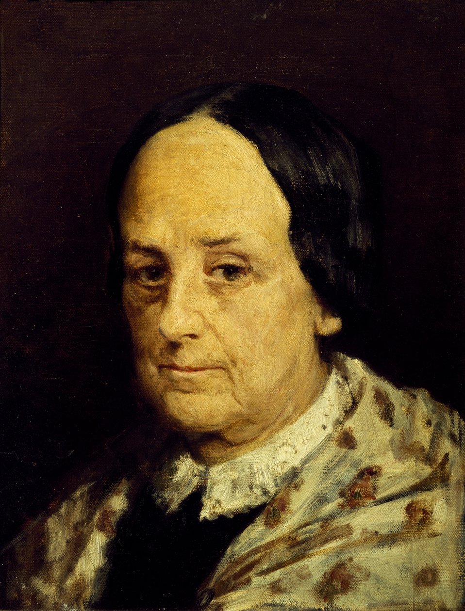 Portrait of Luisa Ruggeri, by Domenico Morelli (1823-1901) بواسطة دومينيكو موريلي