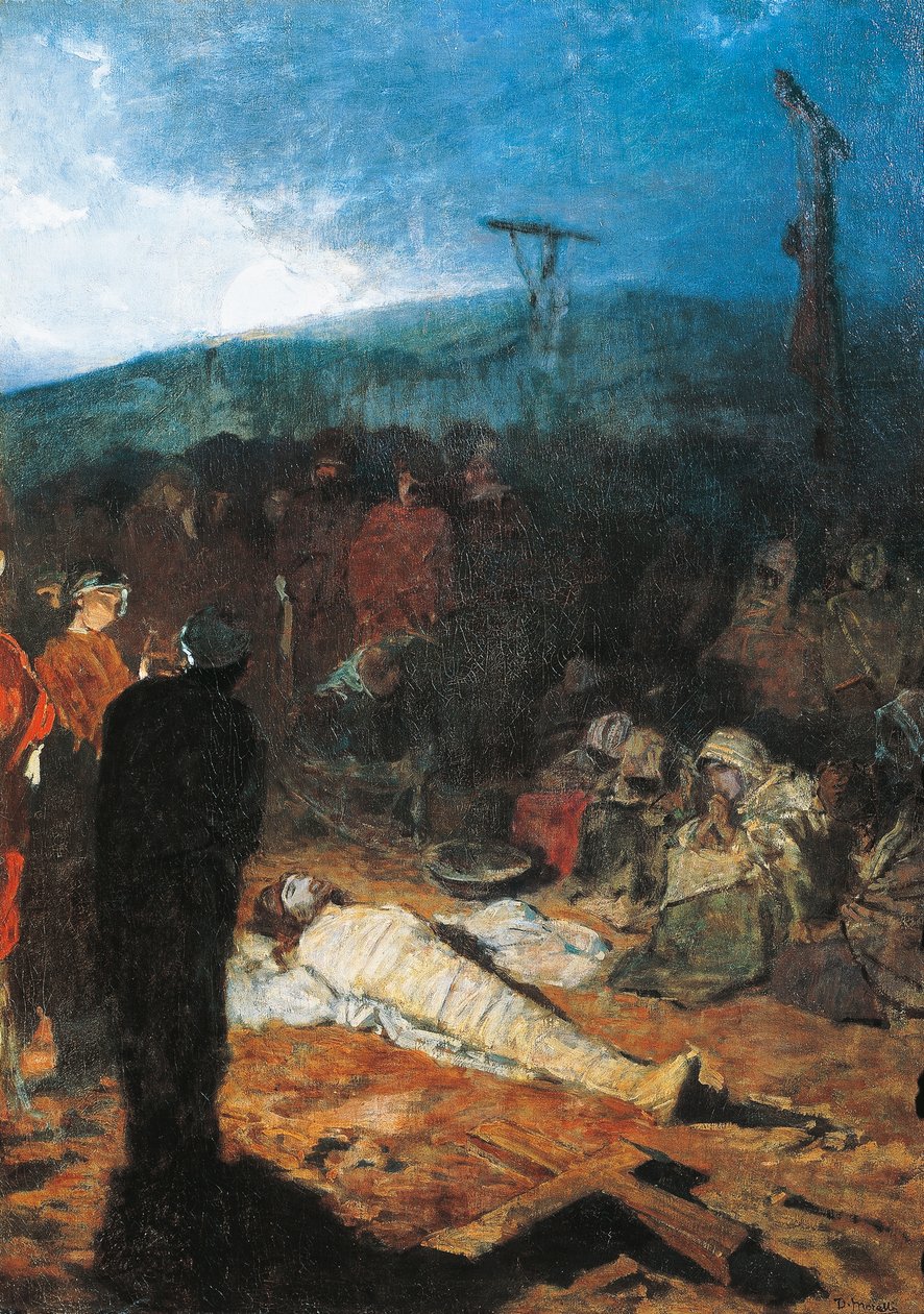 The Embalming of Christ بواسطة دومينيكو موريلي