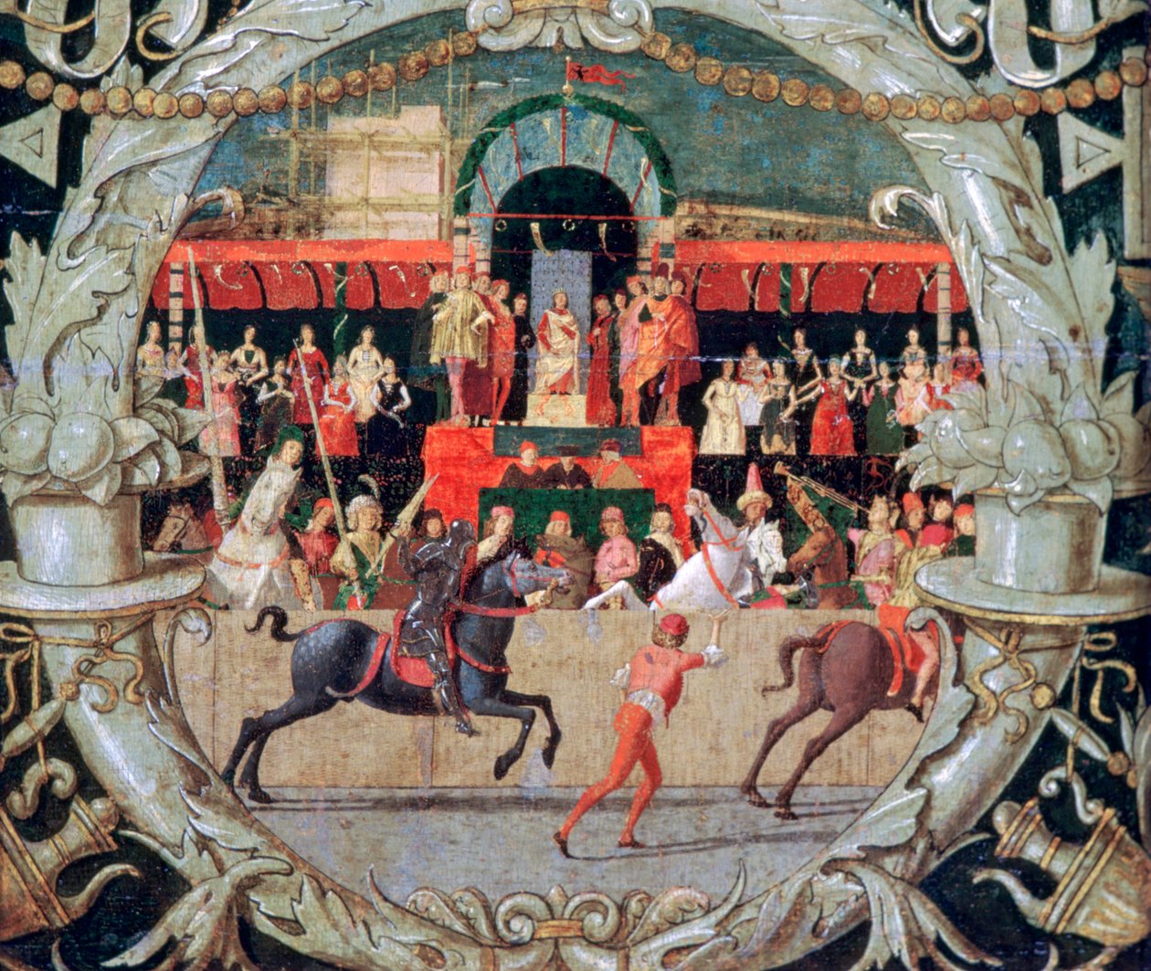 اغتصاب سابين قبل الإشارة ، c1490 بواسطة دومينيكو مورون