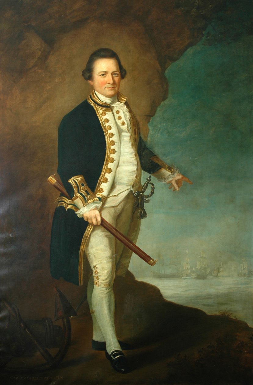 كابتن وود بولينج هول ، 1770 بواسطة دومينيك سيريس