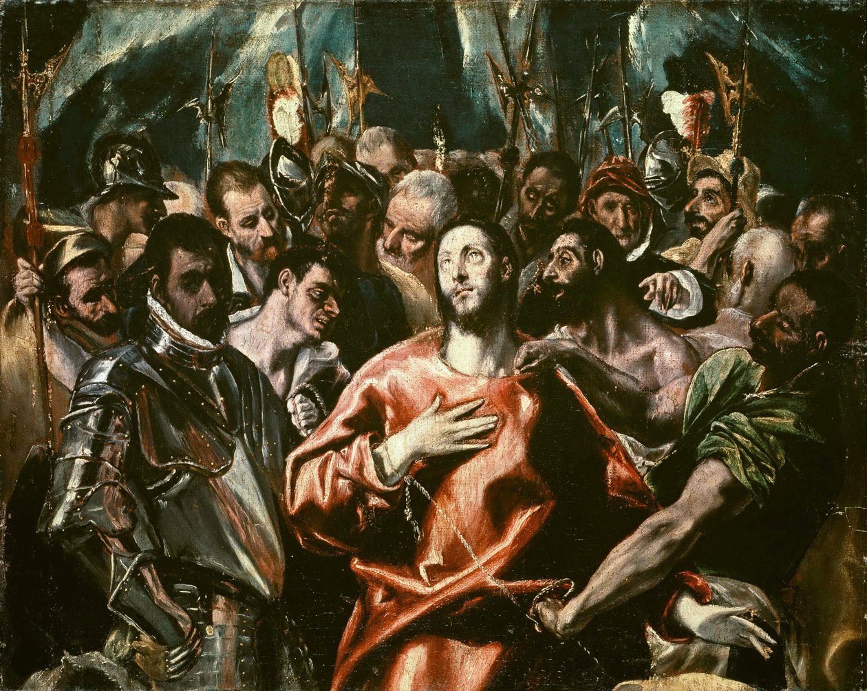 عرقل المسيح إل إكسبوليو ، بين عامي 1581 و 1685. بواسطة دومينكوس ثيوتوكوبولوس