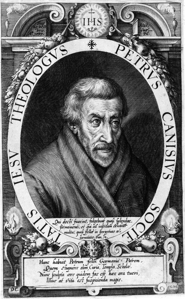 بيتروس كانيسيوس بواسطة Dominicus أو Custodis Custos