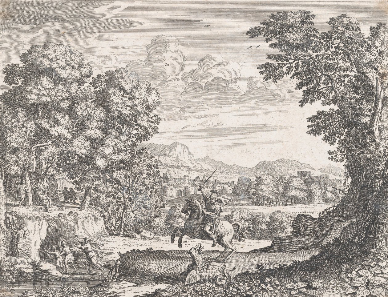 بيليروفون قهر الوهم 1668. بواسطة دومينيك باريير
