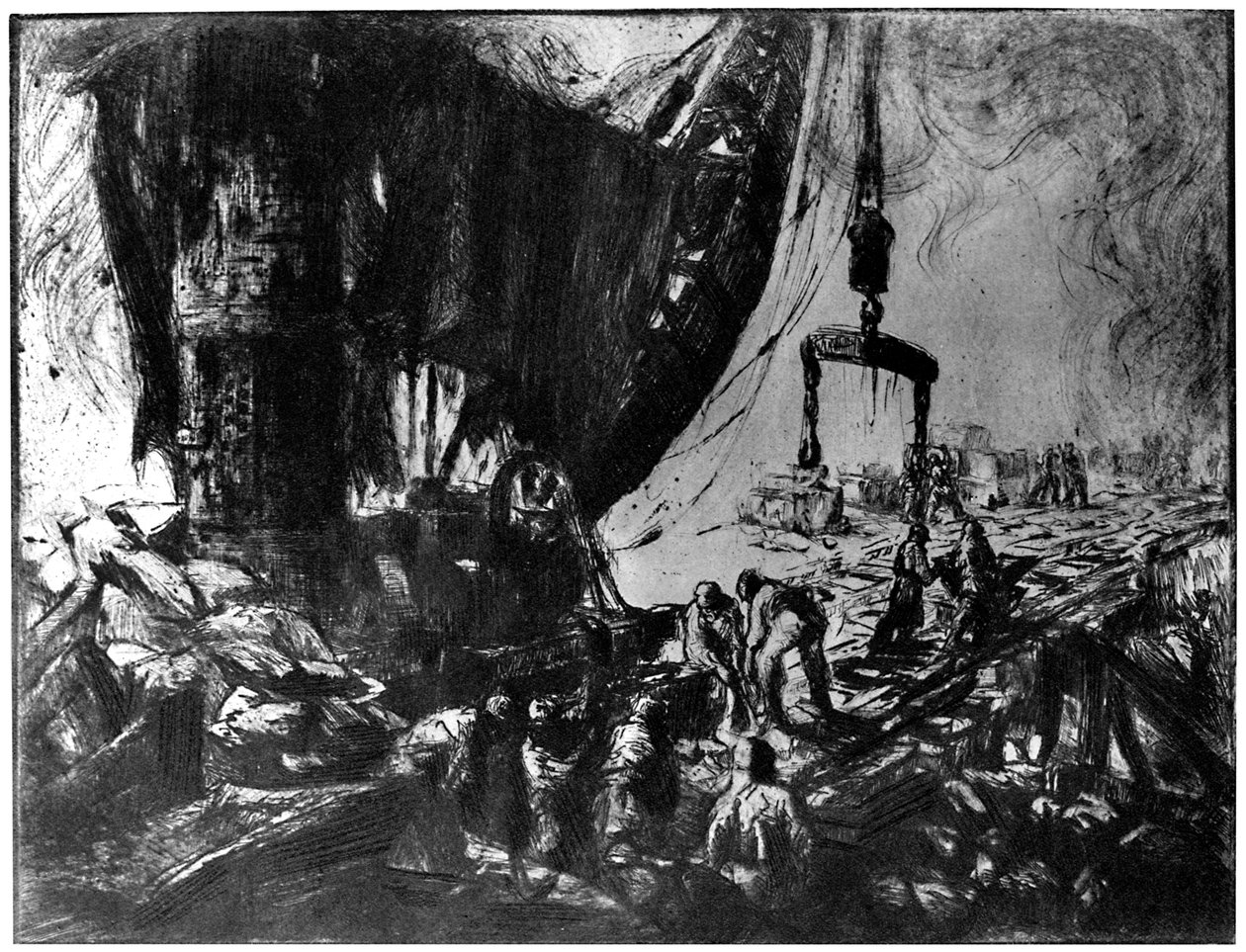 "La Chantier" ، المصنع ، 1924 بواسطة دومينيك جوفيت ماغرون
