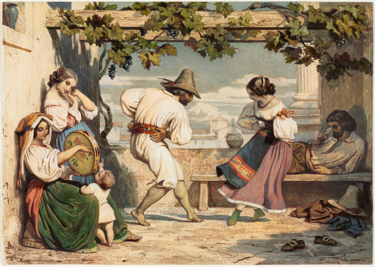 لا سالتاريل ، 1800s. بواسطة دومينيك لويس بابيتي