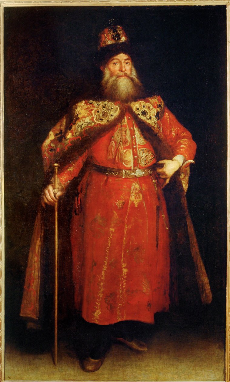 السفير الروسي بيتر إيفانوفيتش بوتيمكين (لوحة على قماش) بواسطة دون خوان كارينو دي ميراندا