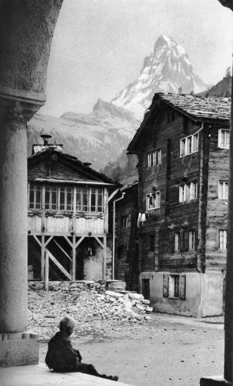 ماترهورن ، زيرمات ، سويسرا ، c1924 بواسطة دونالد ماكليش