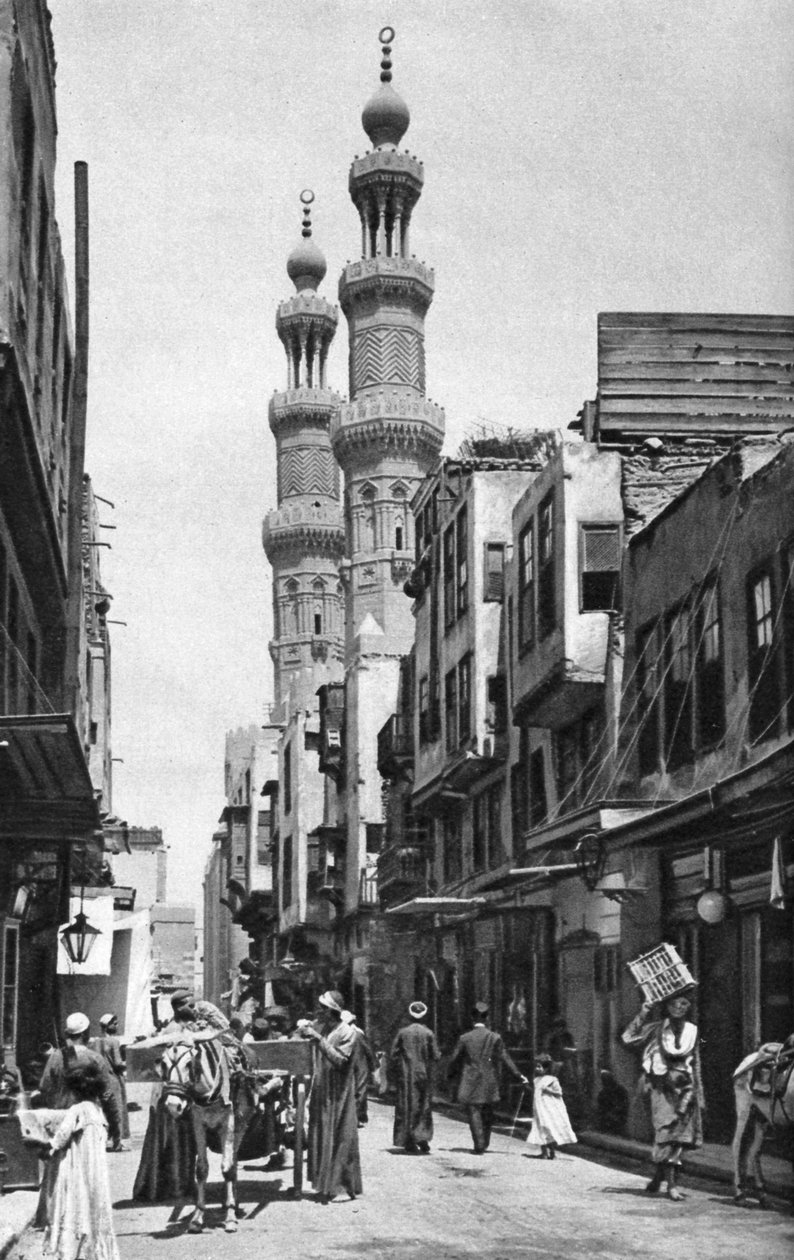 جامع السلطان المؤيد ، القاهرة ، مصر ، 1922 م بواسطة دونالد ماكليش