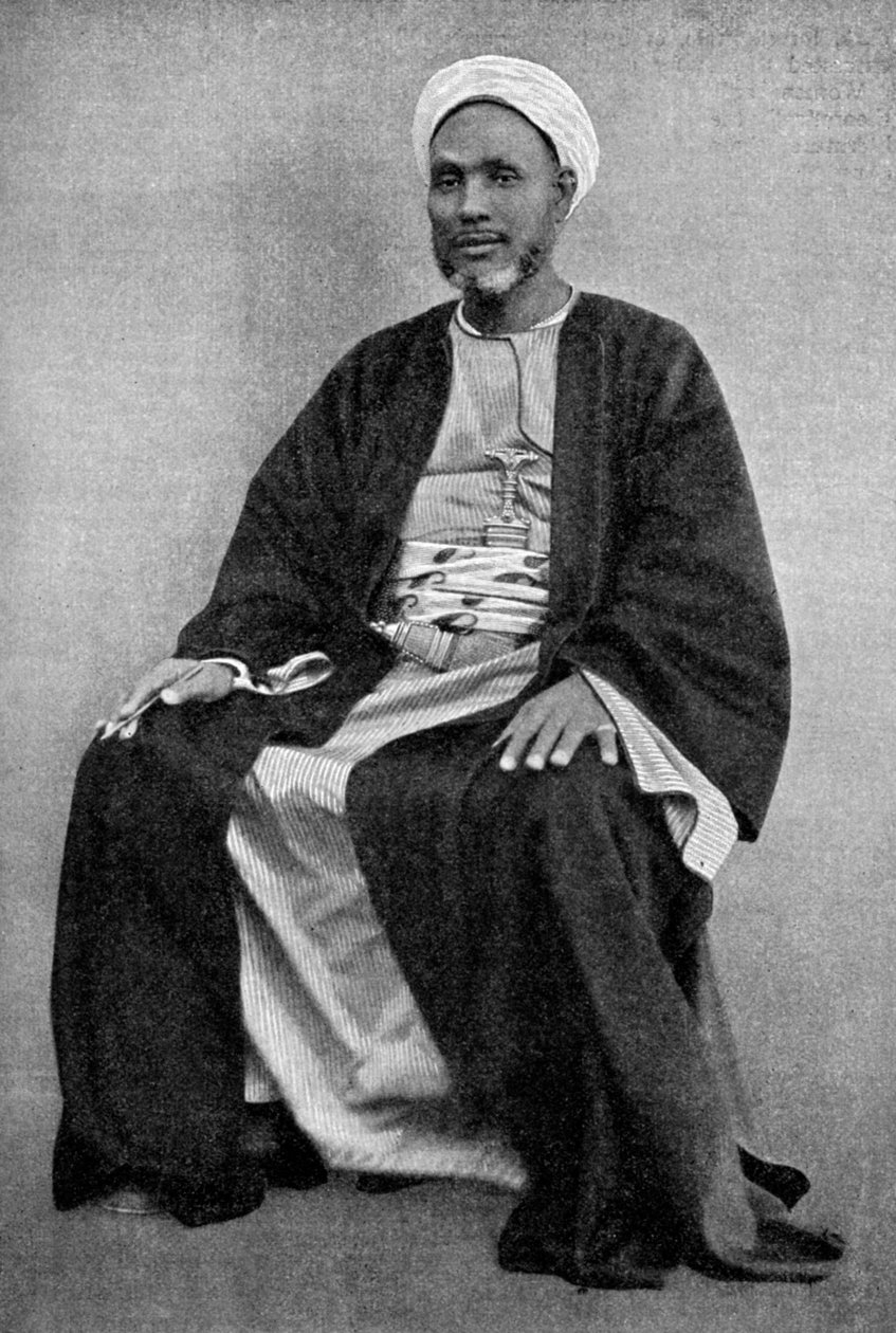 The Seyid, Mustapha el Idrisi, southern Arabia, 1922. بواسطة دونالد ماكليش