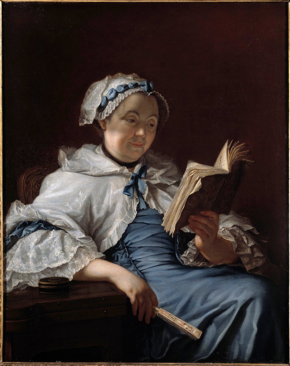 صورة مدام نونوت لوحة دونات نونوت (1708-1785) 1758 بيسانكون. متحف الفنون الجميلة بواسطة دونات نونوت