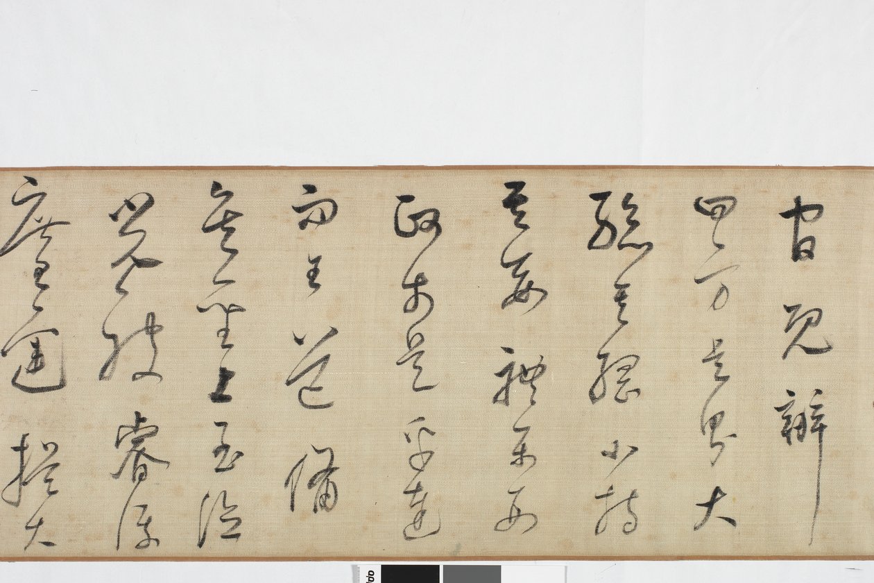 نسخة يدوية من Zhang Xus كتابة السجل الحجري بواسطة دونغ تشيتشانغ