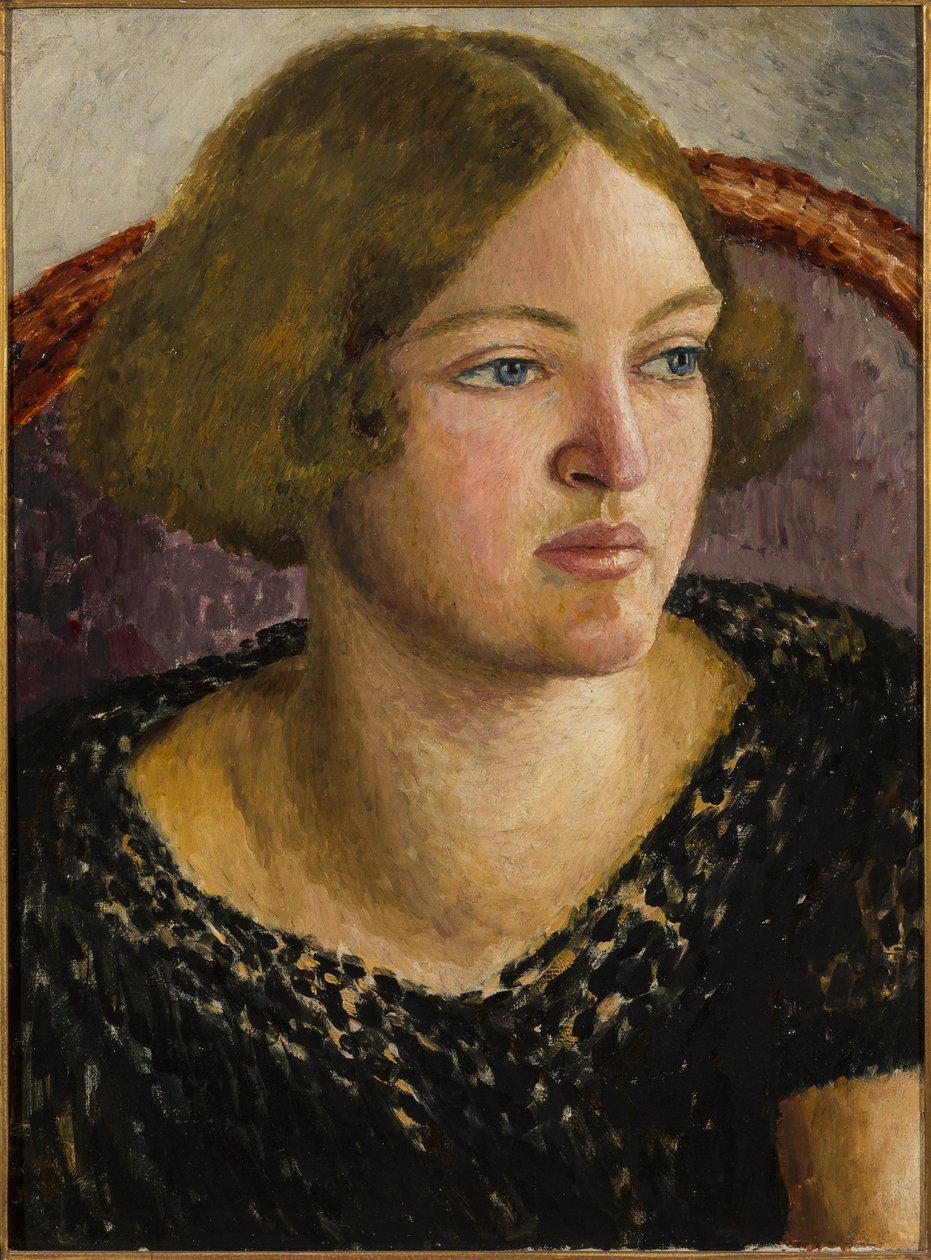 Portrait of Catherine Carrington, c.1926 (oil on canvas) بواسطة دورا كارينجتون
