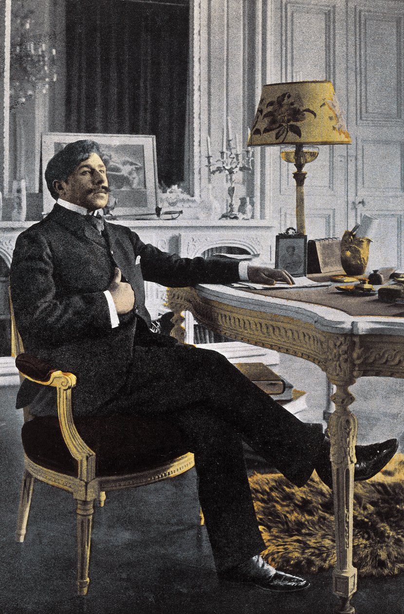 صورة بول آدم (1862-1920) ، الكاتب الفرنسي - بول آدم الكاتب الفرنسي - تصوير بول فرانسوا أرنولد كاردون (1858-1941) (دورناك) بواسطة دورناك