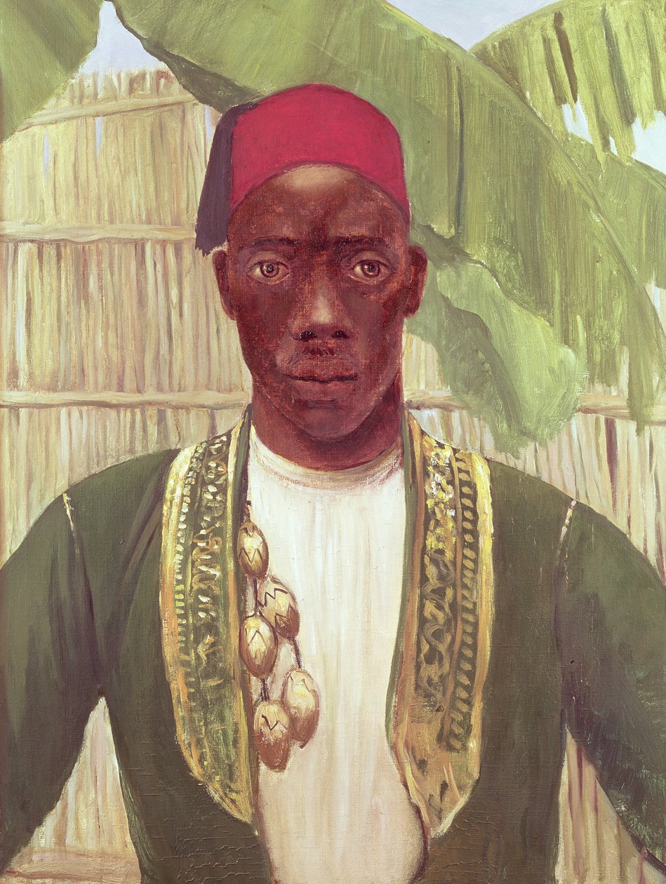 الملك Mutesa من Buganda ، من صورة بواسطة دوروثي ستانلي