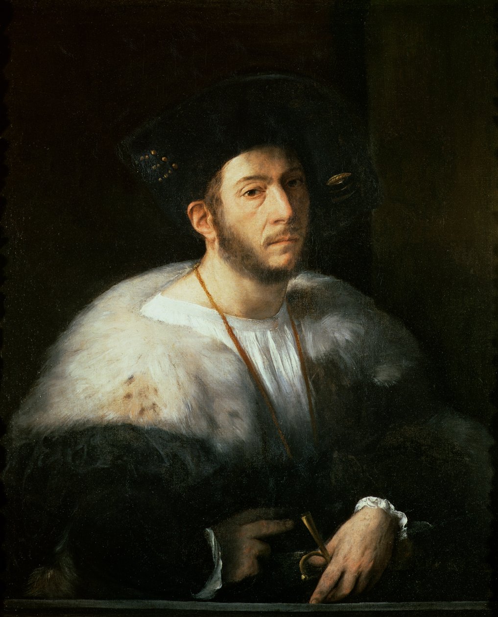 صورة لرجل ، ربما سيزار بورجيا (1476-1507) بواسطة دوسو دوسي