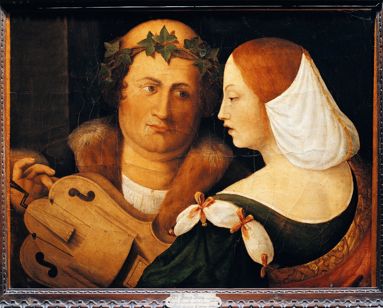 France, Fontaine Chaalis Court Poet and Wife بواسطة دوسو دوسي