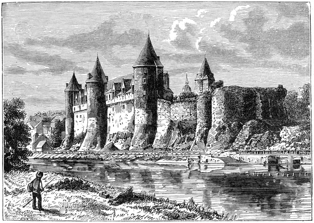 جوسلين شاتو ، فرنسا ، 1898 بواسطة دوسو دوسي