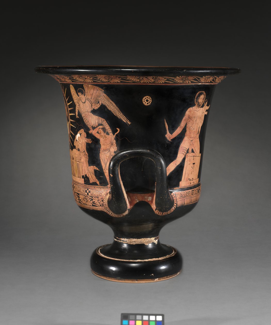 التفاصيل من lekythos ذات الشكل الأحمر بواسطة دوريس