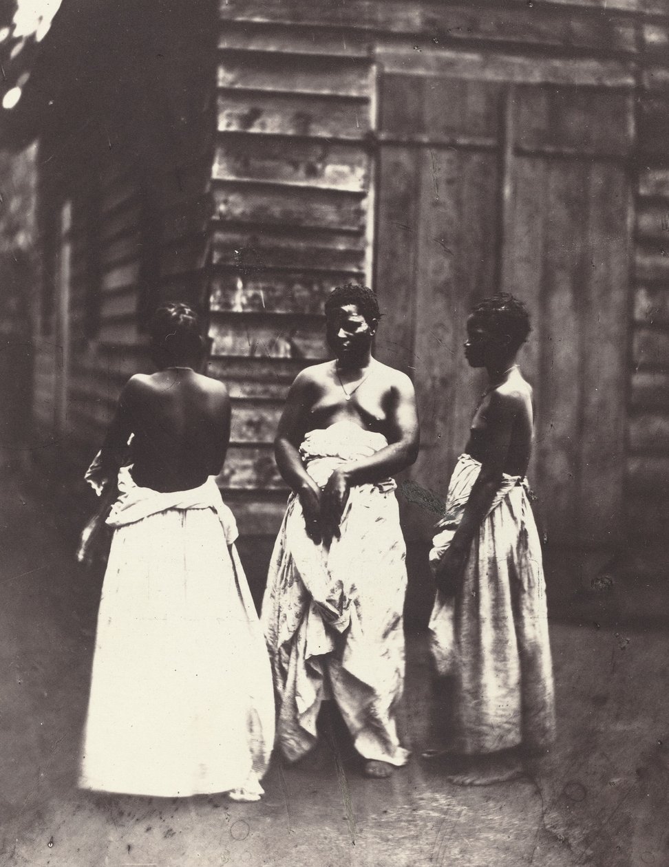 لوحة النساء الملغاشية 28 ، 1863. بواسطة ديزيريه شارناي