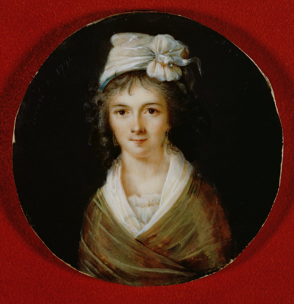 صورة مصغرة مصغرة ، يعتقد أنها من كلير لاكومب ، 1792 بواسطة دوكار