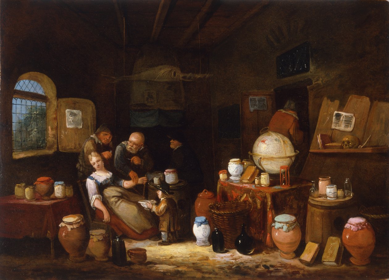 الصيدلانية الهولندية ، 1775-1800 بواسطة المدرسة الهولندية
