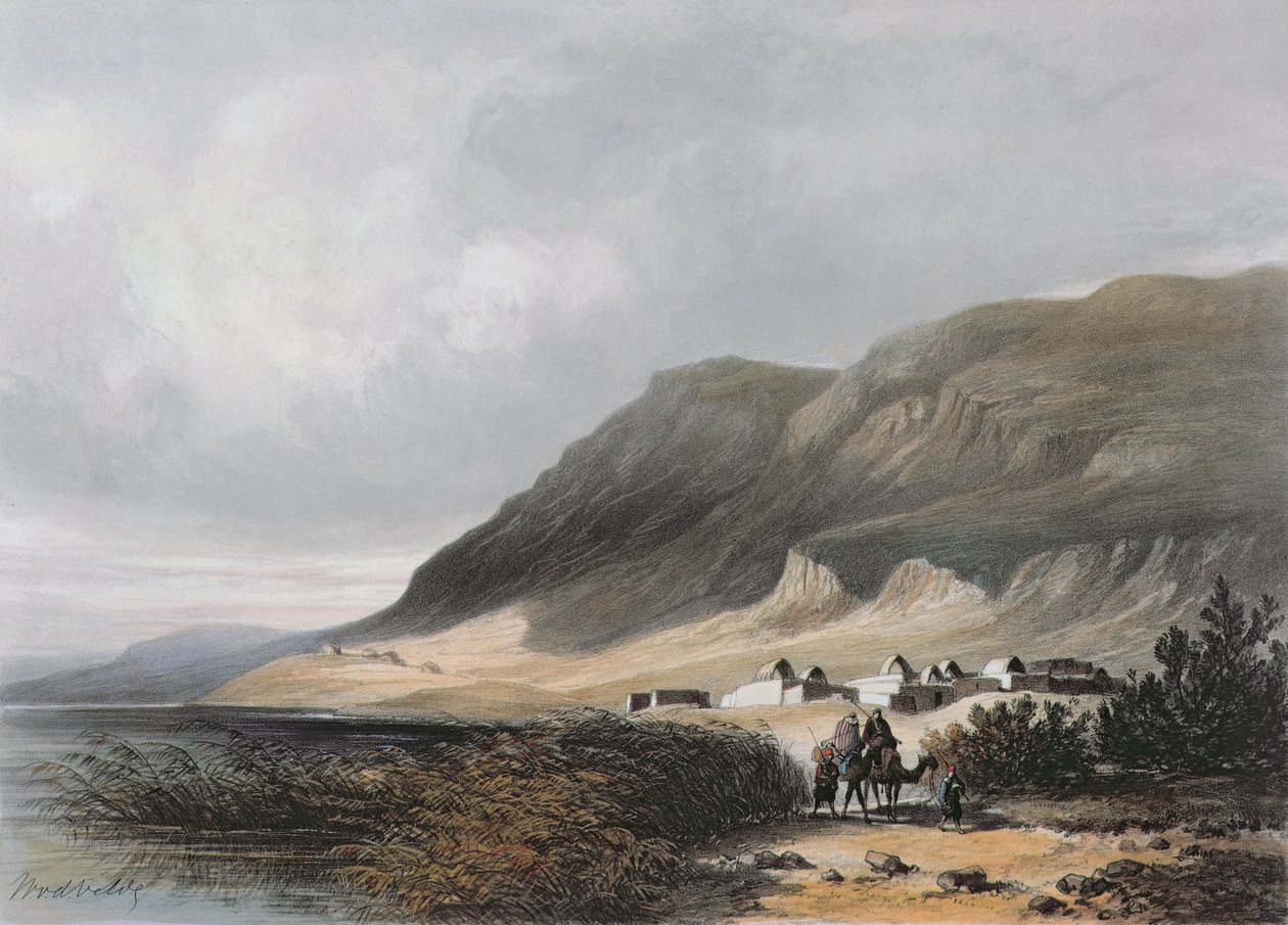 المجدل (مجدلا) نقش جان جاكوتيه (1806 - 1843) ؛ بواسطة المدرسة الهولندية