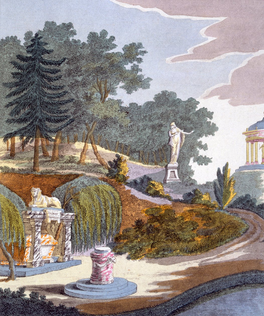 زينة الحديقة ، من مجلة Garden Gems بقلم G. van Laar ، تم نشره عام 1802 بواسطة المدرسة الهولندية