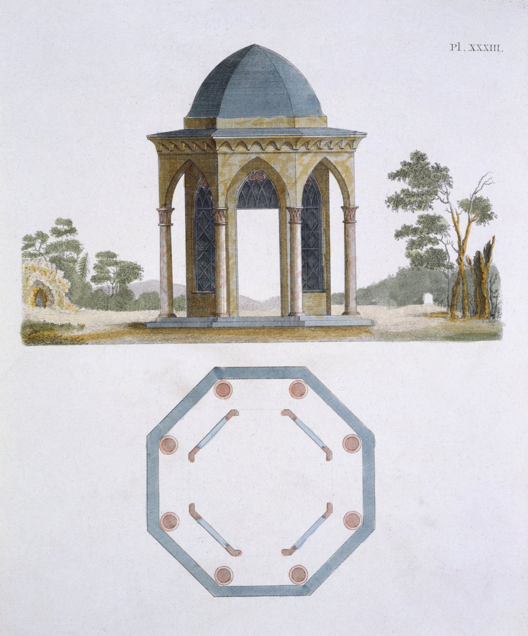 رسم توضيحي من مجلة Gems Garden من تأليف G Van Laar ، 1802 بواسطة المدرسة الهولندية