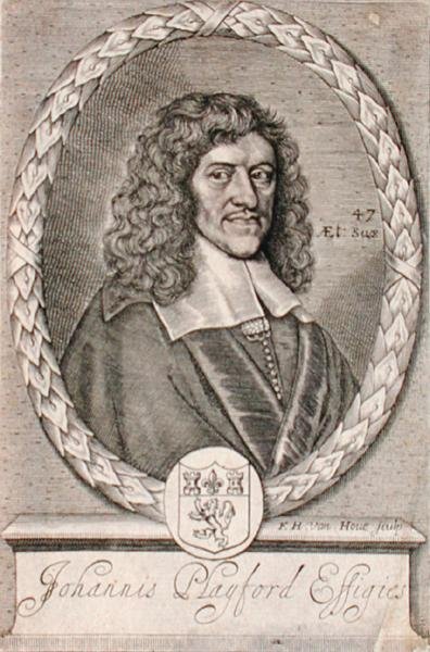 صورة لجون بلايفورد (1623-1686) نقشها فريدريك هندريك فان هوف (1628-1698) (نقش) بواسطة المدرسة الهولندية