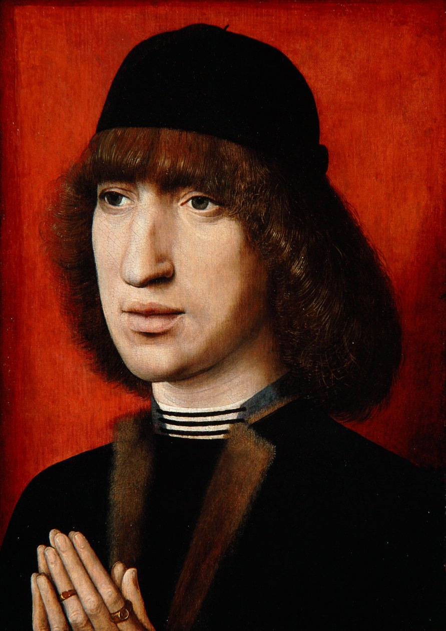 صورة لرجل ، c.1480-90 بواسطة المدرسة الهولندية